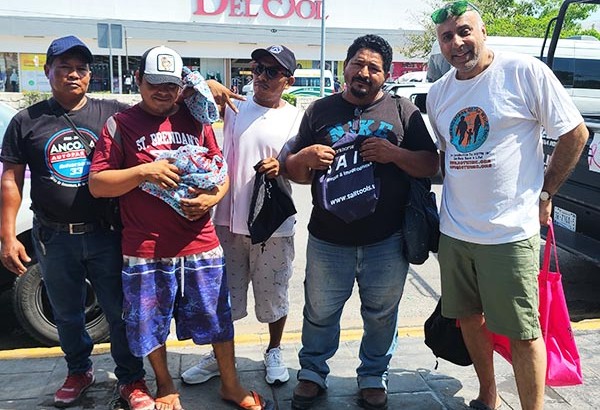 Humanitarians of the World Inc., Homeless Presentation in Cancun Mexico-2023