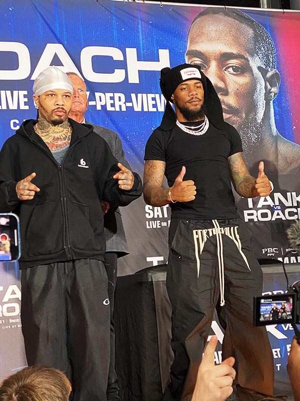 Tank Vs Roch Gervonta “Tank” Davis VS Lamont Roach, Press Conference at Barclay ...