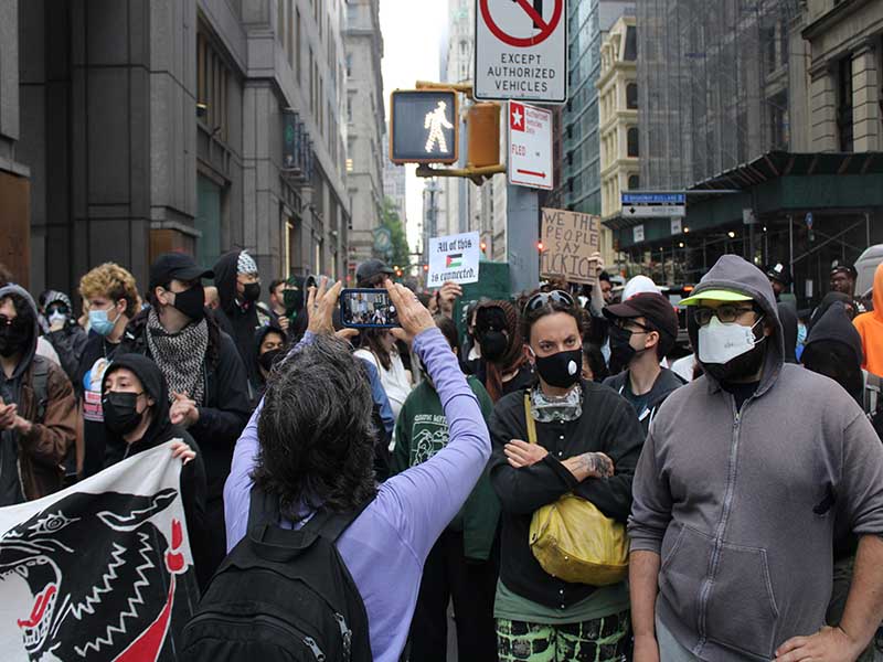ICE protest took place in New York City on June 9, 2025