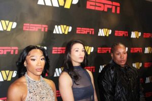 L-R Baumgardner with Han & Green