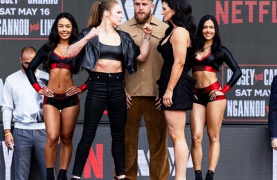 Most Valuable Promotions’ Ronda Rousey VS Gina Carano & Francis Ngannou VS. Philipe Lins Fight Press Conference at LA-2026